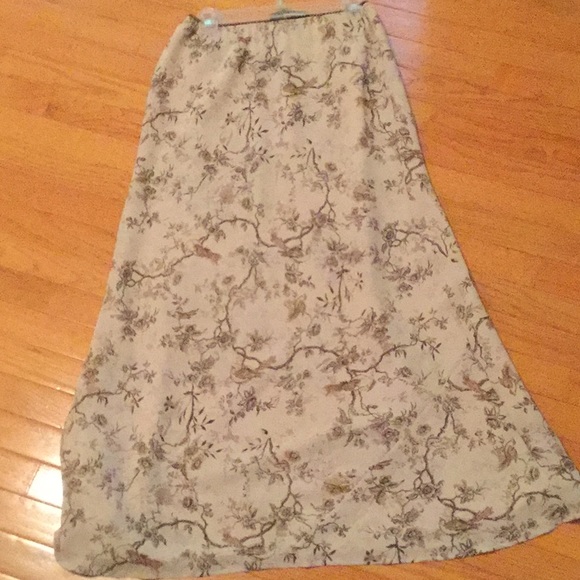 Avery & Alexander Panel Maxi Skirt - Boho Floral